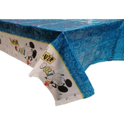 Image of ALMACENESADAN 1126; Disney Mickey Mouse Party and Birthday Tablecloth; Product Dimensions 120 x 180 cm;