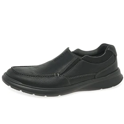 Image of Clarks Men&#039;s Cotrell Free Loafer, Black Oily Lea, 7.5 UK