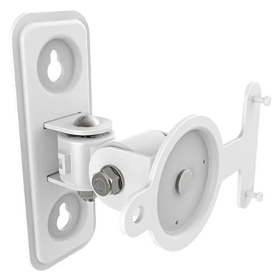 Image of RICOO Speaker Mount for Sonos Play:3 White 1 Piece Tilt LH433 W Swivel Wireless Airplay Loudspeaker Holder Wall Bracket