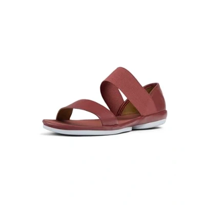 Image of Camper Right NINA Sandals, Women&#039;s, Size: 9, Mittelrot Leather