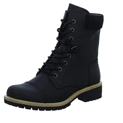 Image of ECCO Women&#039;s Elaine Cowboy Boots, Black 51707, 4.5 UK