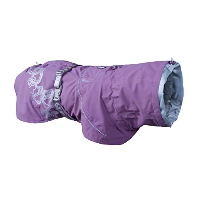Image of Hurtta Drizzle Raincoat Currant, 36 in