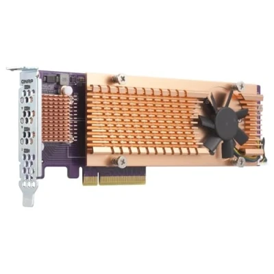 Image of QNAP QM2 4P 384 Internal PCIe Interface Card and Adapter