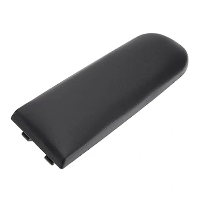 Image of ECSiNG Leather Centre Console Armrest Cover Cap Lid Compatible with Jetta Golf 4 MK4 Passat B5 Polo 6R Black
