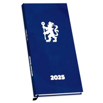 Image of 2025 Diary Chelsea FC Week to View Slim Pocket Football Official Product