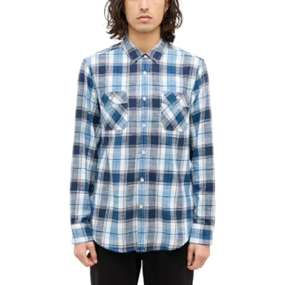 Image of MUSTANG Men&#039;s Style Eastbridge Shirt, 2411_Multicheck_2 12552, 6XL