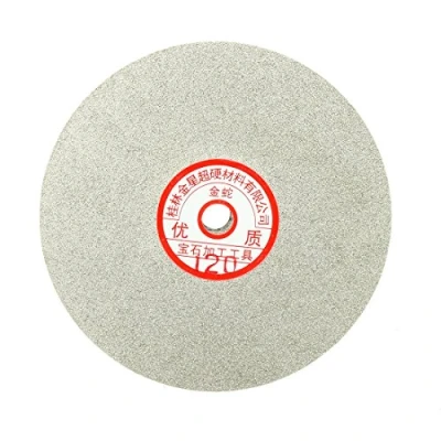 Image of Sourcingmap 6 inch Grit 120 Diamond Coated Flat Lap Wheel Grinding Sanding Polishing Disc