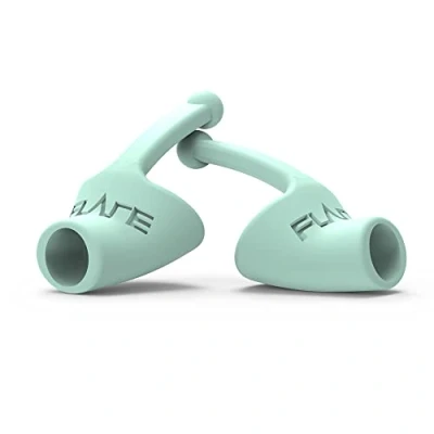 Image of Flare Calmer Mini Small Ear Plugs Alternative Reduce Annoying Noises Without Blocking Sound Soft Reusable Silicone Mint