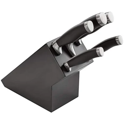 Image of James Martin 5 Piece Knife Block Set Black