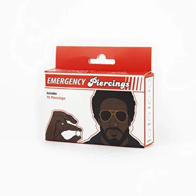 Image of Gift Republic Dress Up Emergency Fake Piercings, Silver, Standard