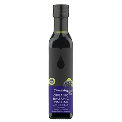 Image of Clearspring Organic Balsamic Vinegar of Modena, 250g (Pack 3)