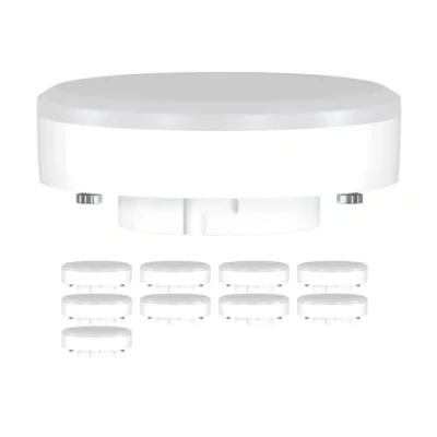 Image of ledscom.de 10 Pieces GX53 LED Bulb, White (4100 K), 10.9 W, 1212lm, 115, matt