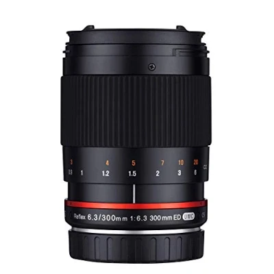 Image of Samyang 300 mm Mirror F6.3 Lens for Fujifilm X