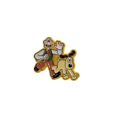 Image of Half Moon Bay Wallace and Gromit Enamel Pin Badge Gifts &amp; Merchandise Badges For Lanyard Pins Women Gift