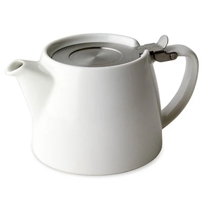 Image of Forlife Stump Teapot, 18oz 510 mL, White