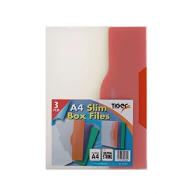 Image of Tiger Brand Tuff Box Pack of 3 Slim Color: Assorted