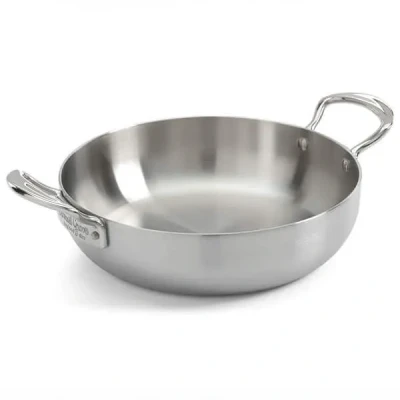 Image of Samuel Groves STP7452DRHS Classic 26cm Stainless Steel Triply Chefs Pan Double Handled