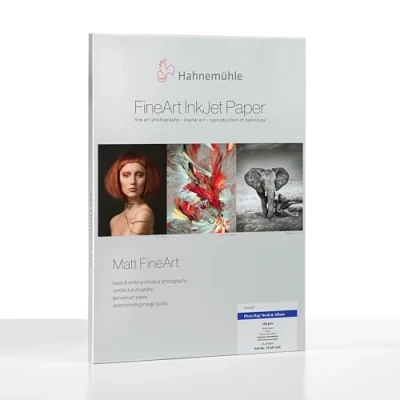 Image of Hahnemühle 10641692 Digital FineArt Photo Rag Book and Album, 220 g/m², DIN A3+, 329 x 483 mm, White