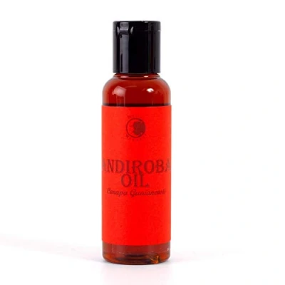 Image of Mystic Moments Andiroba Virgin Carrier Oil 250ml Pure &amp; Natural Perfect for Hair, Face, Nails, Aromatherapy, Massage and Dilution Vegan GMO Free