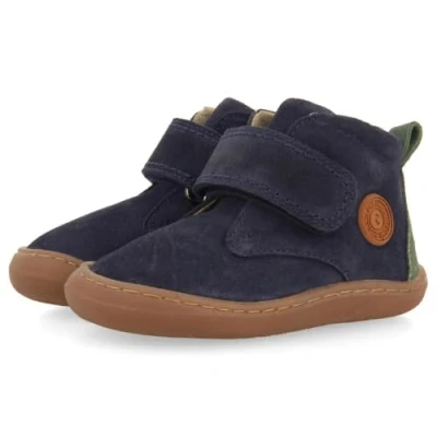 Image of Gioseppo WIRT Barefoot Unisex Baby shoes for kids, Size: 8K, Marino Suede