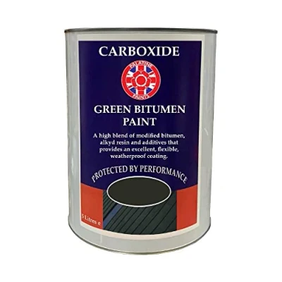 Image of Carboxide Green bitumen Paint 5 Lt Weather proofing waterproofing