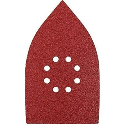 Image of kwb Multi Sander Sandpaper 107X175 Mm Made Of High Grade Aluminium Oxide With Grit 120, tool Free Change, Synthetic Resin Bonding and Reinforced Paper Backing for Medium Fine Sanding Wood Metal