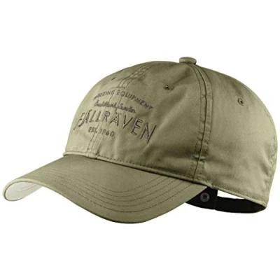 Image of FJALLRAVEN 77391 Fjällräven Est 1960 Cap Hat Unisex Green L/XL