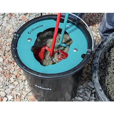 Image of Collomix CO46002 MixerClean Cleaning Bucket for Concrete Mixer, 4.4kg