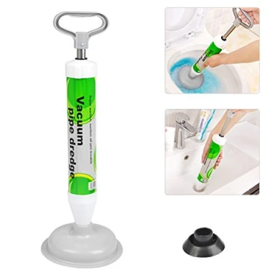 Image of TIMESETL Toilet Plunger, Plunger Sink Unblocker, Plungers for Unblocking, Powerful Bathroom Unblocker with 2 Heads