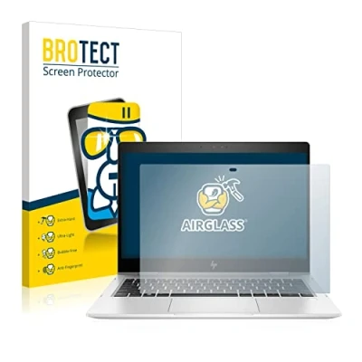 Image of brotect Glass Screen Protector Film compatible with HP EliteBook x360 830 G6 Foil 9H Protection [Scratch Resistant, High Clarity]
