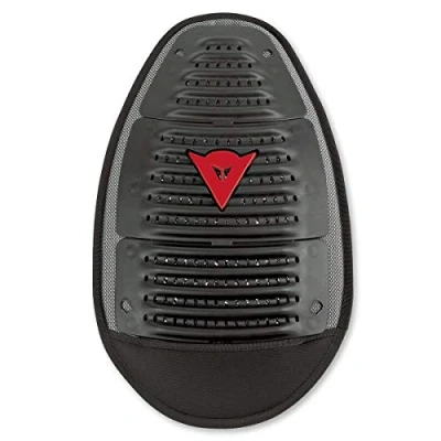 Image of Dainese Wave D1 G2, Certified Level 1 Motorbike Back Protector, Backbone Protection Compatible with Motorcycle Jacket EU 50 64, Perforated and Corrugated Antishock Structure, Black