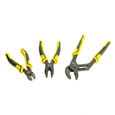 Image of Stanley 3 Piece DynaGrip Plier Set XMS22PLIER3