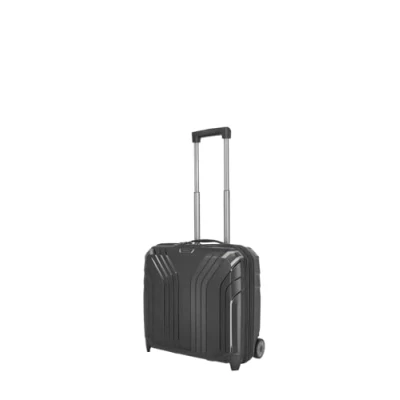 Image of travelite Elvaa Hard Shell Laptop Trolley with 2 Wheels, 44 cm, Black, Wheels
