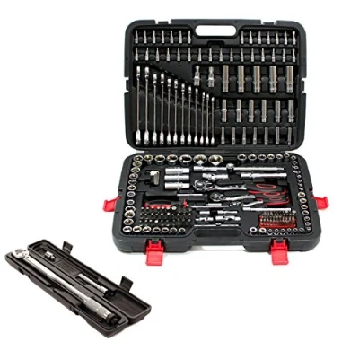 Image of 215 Piece Professional Socket Set + Torque Wrench