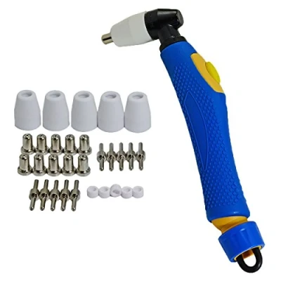 Image of RIVERWELD PT 31 20072 Plasma Cutter Torch Body &amp; Tip Electrode Nozzle Gas Ring Kit 31pcs
