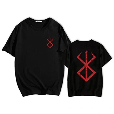 Image of xhomeshop Anime Berserk Puck T shirts Guts Isidro Casca Hoodies The Black Swordsman Pullover Cosplay Sweatshirts Skull Knight Jumper
