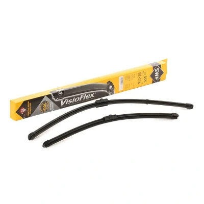 Image of 2K1955425, 2K1955426, 5JB955425, 8P0998002, 8P0998002A Wiper blade SWF VisioNext 119355 475, 600mm Front Beam with spoiler VOLKSWAGEN: Golf 5