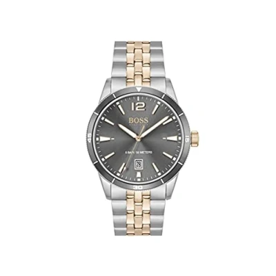 Image of BOSS Analogue Quartz Watch for Men with Two Tone Stainless Steel Bracelet 1513903