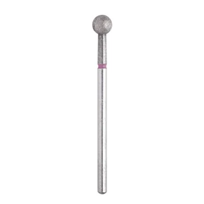 Image of Diamond Drill Bit Bits Manicure Pedicure Nail&quot;Ball&quot; Red Fine 5mm Staleks