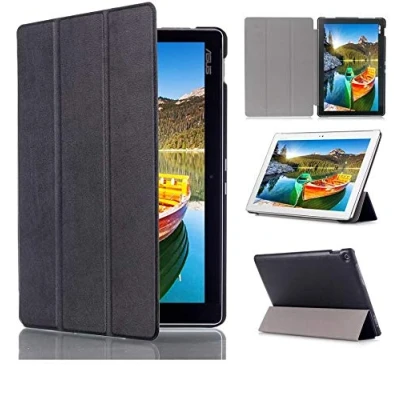Image of Skytar ZenPad 10 Case, Folding Faux Leather Protective Case For Asus Z300C/Z300M/Z300CL/Z300CG (10.1 Inch) Tablets With Stand Function *Noir Z300M/Z300C/Z300CL/Z300CG