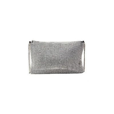 Image of COBIE Women Abendtasche Clutch/Evening Bag, Silver, One Size