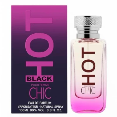 Image of HOT BLACK CHIC Perfume for women 100ML Luxurious and Long Lasting Womens with Captivating Fragrance