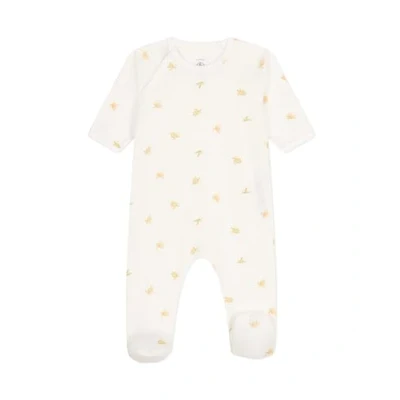 Image of Petit Bateau Unisex Kid&#039;s A09GF Sleep Well Pyjamas, Marshmallow/Multico, 3 Months