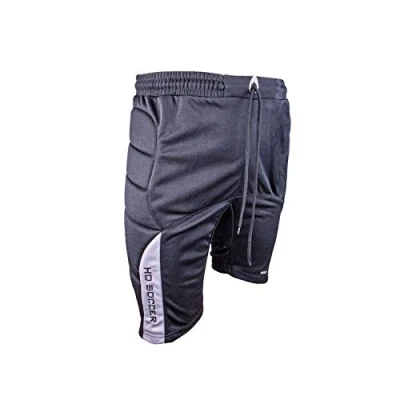 Image of HO Soccer Icon Men&#039;s Padded Goalkeeper Shorts Black/White