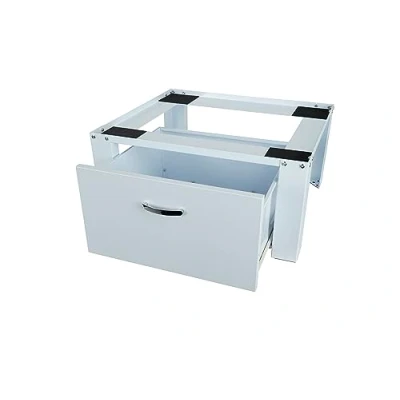Image of respekta WAERHOEHUNGSCHUB Washing Machine Riser with Drawer, Steel