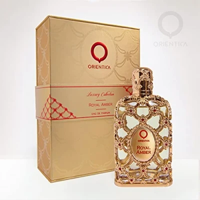 Image of Orientica Royal Amber 80ml Eau de Parfum Spray Arabic Perfume for Women Luxurious Unisex Fragrance with Vanilla &amp; Musk