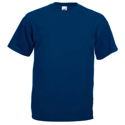 Image of Fruit of the Loom Men&#039;s Valueweight Short Sleeve T Shirt Pack 10, Navy, Large