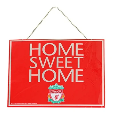 Image of Liverpool Home Sweet Sign Multi Colour