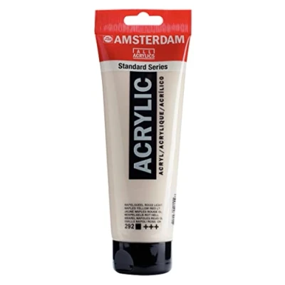 Image of Amsterdam Standard Series Acrylic Tube 250 ml Naples Yellow Red Light 292 (17122920)