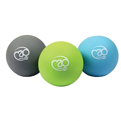 Image of Fitness Mad Massage Ball, Ideal for Trigger Point Therapy, Deep Tissue &amp; Myofascial Release, Relaxes Tight Muscles Stress, 3 Hardness Levels